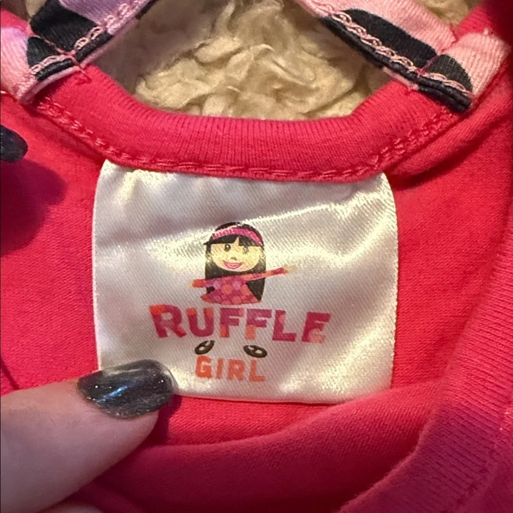 Ruffle Girl toddler ruffle